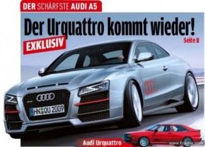 Recreación del hipotético Audi Ur-Quattro de nueva generación