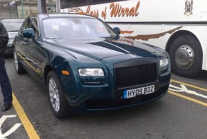 Así es el Rolls Royce Ghost, sin camuflaje