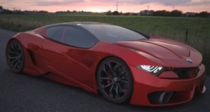 Otra recreación artística del SuperBMW