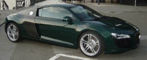 Audi R8 en Monterey Green