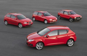 25 años del SEAT Ibiza, en imágenes