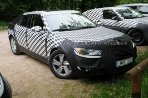 Con menos camuflaje: nuevo Saab 9-5, cazado
