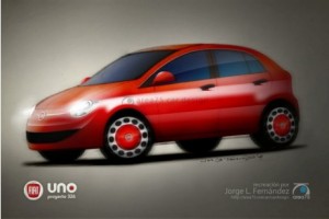 Recreación del próximo Fiat Uno