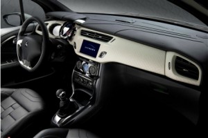 El interior del Citroën DS3