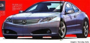 Anticipo del Acura coupé de 4 puertas