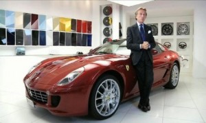 Luca di Montezemolo subasta su Ferrari
