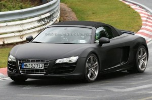 De vuelta al ‘Ring: Audi R8 V10 Spider, fotos espía