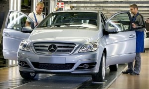 Récord de producción del Mercedes Clase A y Clase B
