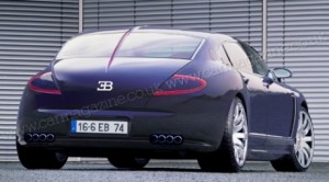 Recreación del nuevo Bugatti