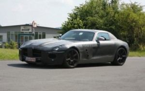 Nuevas fotos espía del Mercedes SLS AMG Gullwing