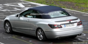 Mercedes Clase E Cabrio, desde Nürburgring