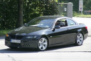 Fotos espía del renovado BMW Serie 3 Cabrio