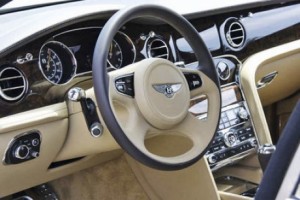 Así es el interior del Bentley Mulsanne