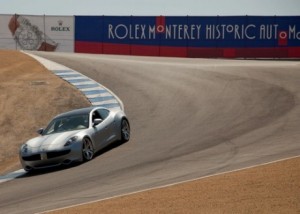 El Fisker Karma hace su debut en Laguna Seca