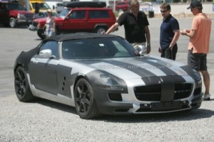 Mercedes SLS AMG Cabrio, ¿no es Gullwing?
