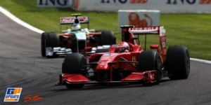 Raikkonen y Fisichella conquistan Spa