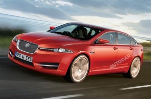 Recreación de la berlina-coupé de Jaguar