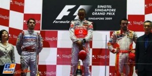 Lewis Hamilton corona Singapur