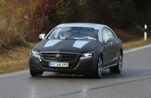 Con menos camuflaje: nuevo Mercedes CLS