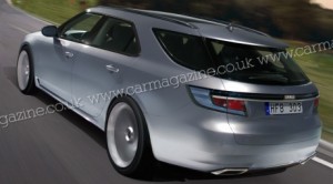 Próximo Saab 9-5 Wagon, recreación