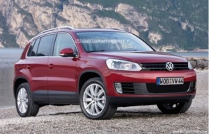 Recreación del renovado Volkswagen Tiguan