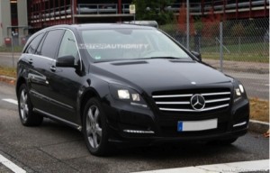 Fotos espía del casi nuevo Mercedes Clase R