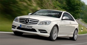 Nueva recreación del Mercedes Clase C Coupé