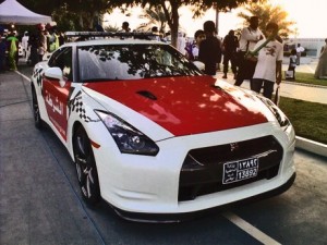 Nissan GT-R de policía en Abu Dhabi