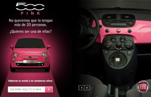 España: Fiat 500 Barbie