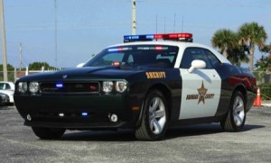 Dodge Challenger R/T de policía