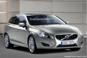 Recreación del Volvo V60