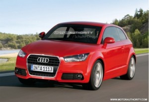 Audi A1 de producción: nueva recreación