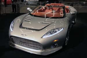 Spyker C8 Aileron, desde Los Ángeles