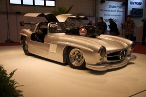 Mercedes Gullwing de drag