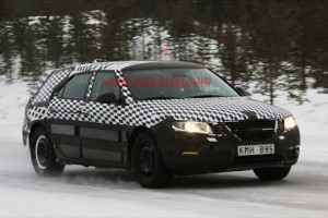 Saab 9-5 SportCombi, y más fotos espía
