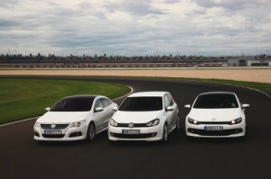España: Volkswagen Golf, Passat CC y Scirocco «R-Line»