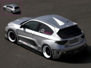 ¿Qué te parece? Subaru Impreza WRX STi con motor trasero