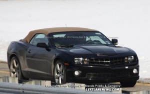 Nuevas fotos espía del Chevrolet Camaro Convertible