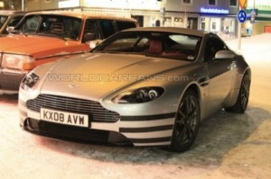 Renovado Aston Martin Vantage, fotos espía