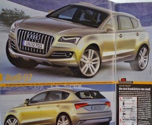 Recreaciónes del próximo Audi Q7