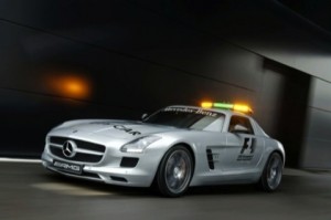 Nuevo Safety Car de la Fórmula 1: Mercedes SLS AMG Gullwing