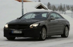 Más fotos espía del Mercedes Clase S Coupé AMG