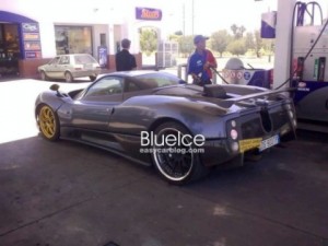Desde Sudáfrica: Pagani C9, cazado