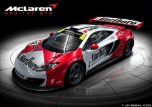 McLaren MP4-12C GTR, primera recreación