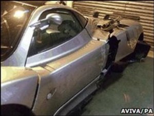 Aviva paga más de 335.000 euros para reparar un Pagani Zonda