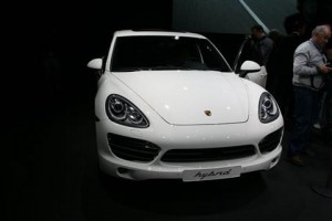 Ya en el stand: nuevo Porsche Cayenne