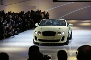 Bentley Continental Supersports Convertible, desde Ginebra