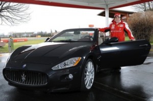 Fernando Alonso ya tiene su Maserati GranCabrio