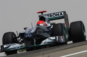 Michael Schumacher y el Mercedes W01