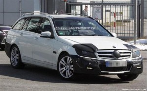 Renovado Mercedes Clase C Estate: fotos espía